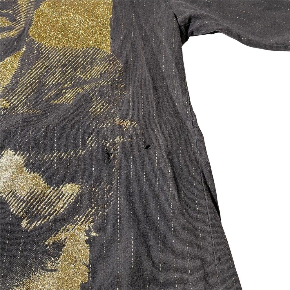 Vintage Scarface Clothing Co. Tony Montana Men's T- Shirt 2XL Glitter Iconic - Picture 6 of 10
